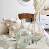 Glass bottle vase