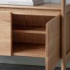 Scandi bookcase with low doors - Image 4