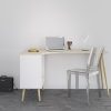 Nordic corner desk - White & Oak - Image 2