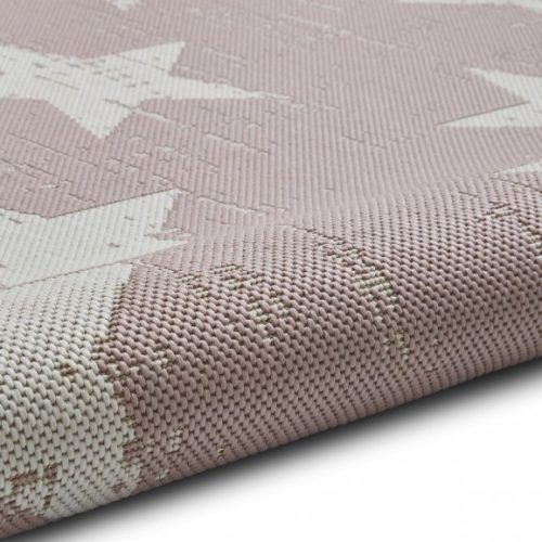 Falmouth Star outdoor rug - Rose & Cream - 3 sizes - Image 5
