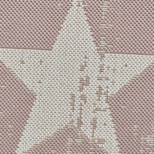 Falmouth Star outdoor rug - Rose & Cream - 3 sizes - Image 4