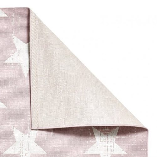 Falmouth Star outdoor rug - Rose & Cream - 3 sizes - Image 3