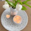 Decorative large white tray - Image 3