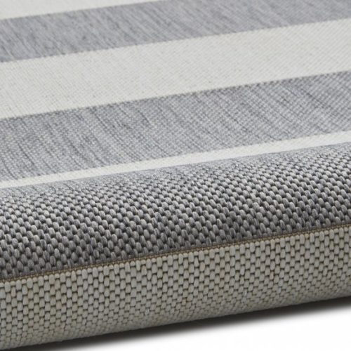 Bude outdoor rug - grey & light beige - 3 sizes - Image 5