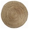 Natural 1.2m round rug - Image 3