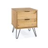 Helsinki bedside table- 2 drawers - Image 2