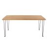 Helsinki rectangular dining table - 2 sizes - Image 2