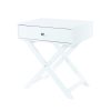 Cross leg Bedside table - 3 Colour options - Image 2
