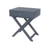 Cross leg Bedside table - 3 Colour options - Image 4