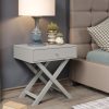 Cross leg Bedside table - 3 Colour options - Image 5