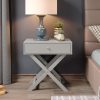 Cross leg Bedside table - 3 Colour options