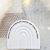 'Rainbow overhead & Sunshine' hanging ceramic rainbow
