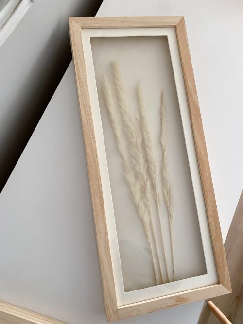 Dried pampas framed print - Style 2 - Image 3