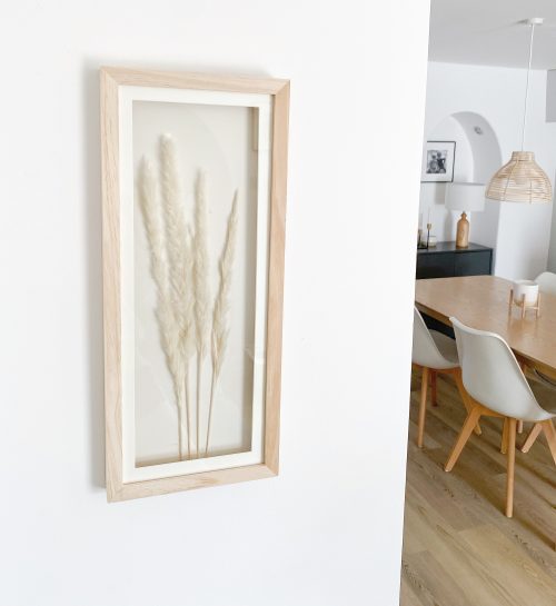 Dried pampas framed print - Style 2 - Image 2