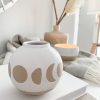 Small moon phase vase