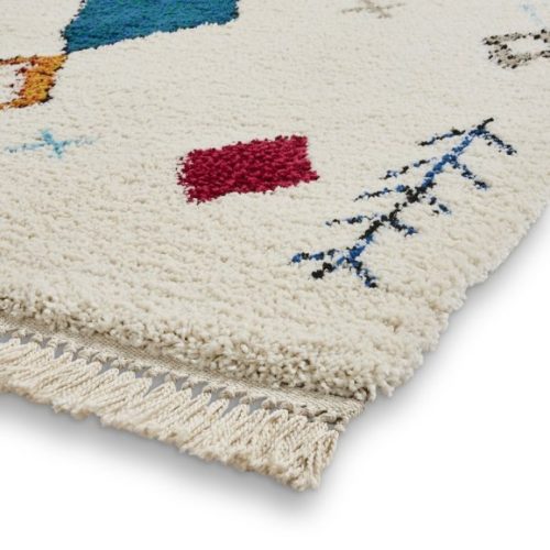 Boho tribal multi coloured rug - 3 sizes - Image 3