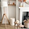 Pair of wooden heart tables/stools - Image 5