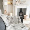 Super soft flannel fleece tree blanket/throw