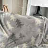 Super soft flannel fleece tree blanket/throw - Image 2