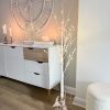 White light up twig tree