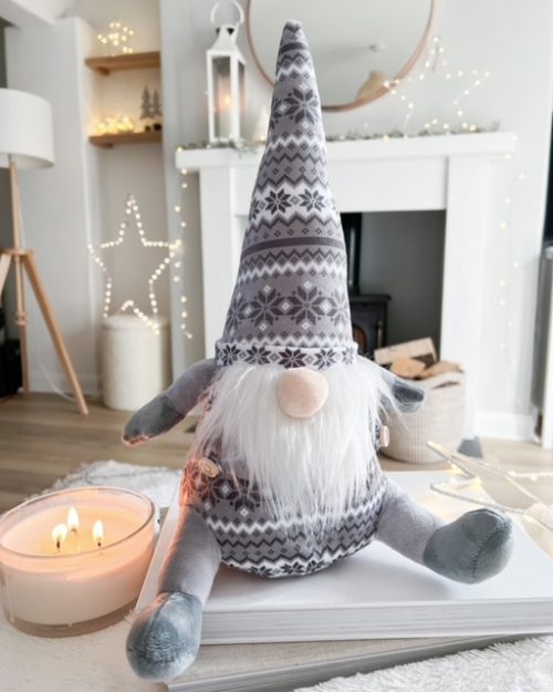Adorable Nordic gonk doorstop