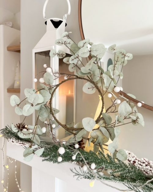 Eucalyptus wreath with berries