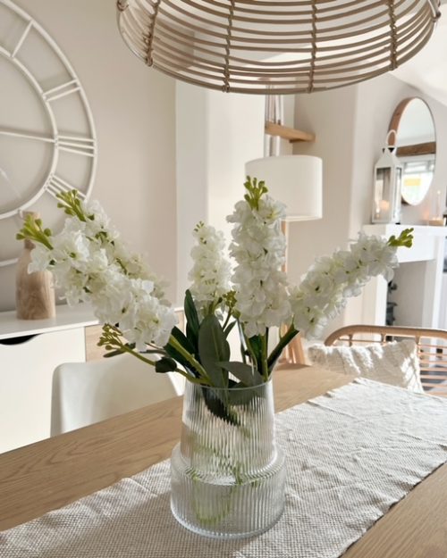 Beautiful faux Delphinium stem
