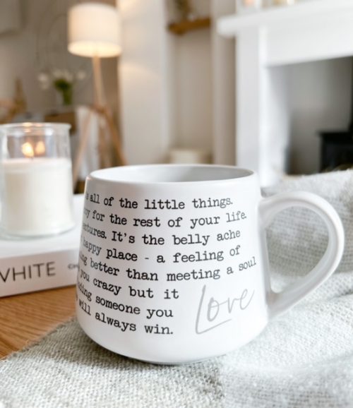 Sentimental wording mug 'Love' - Image 2