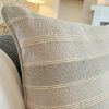 Oversized large stripe cushion - Image 2