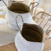 White belly baskets in medium and large - Image 2