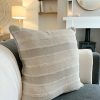 Oversized large stripe cushion