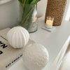 Decorative dimpled ceramic ball - Image 2