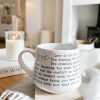 Sentimental wording mug 'Love'