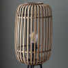 Wicker floor lamp - Natural - Image 3