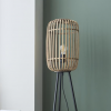 Wicker floor lamp - Natural