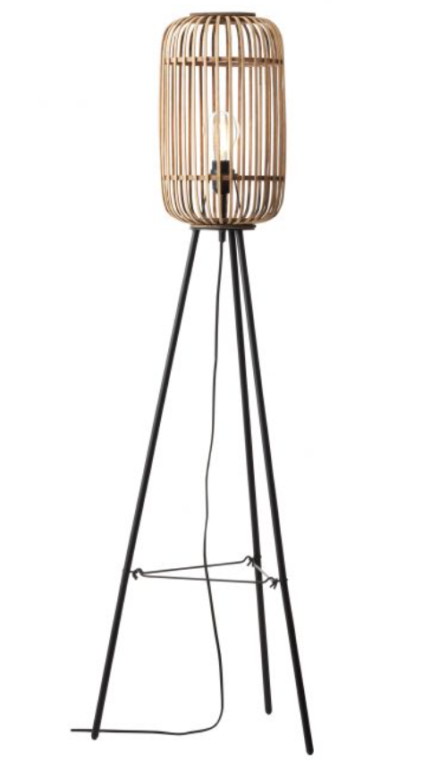 Wicker floor lamp Natural