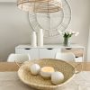 Huge woven palm tray with handles - Image 4