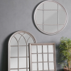 Eccleston round mirror 100cm - Two colours - Image 5