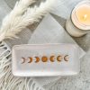 Moon phase ceramic tray
