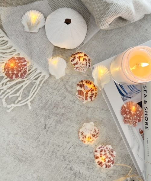 Pretty LED light up shell garland - Image 3