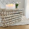 Handwoven oversized tray basket - Image 2