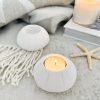 Beautiful decorative sea urchin tealight holder