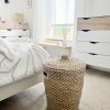 Stunning seagrass lidded hamper basket - Image 2
