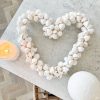 Beautiful shell heart wreath - Image 4