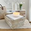Handwoven oversized tray basket - Image 5