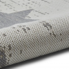 Falmouth Star outdoor rug - Cream & Grey - 3 sizes - Image 4