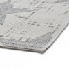 Falmouth Star outdoor rug - Cream & Grey - 3 sizes - Image 3