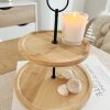 Wooden 2 tier stand - Image 3