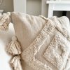 Natural quality diamond and tassel cushion - Image 2