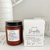 Soy wax boxed 'Daughter' candle